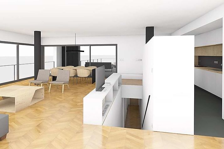 Terrain avec projet de magnifique maison individuelle