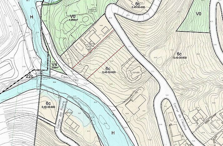 Plot with mountain and stream views