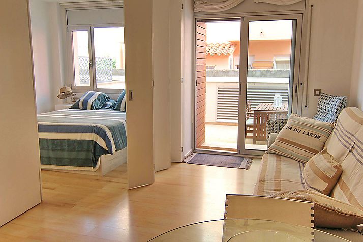 Appartement cosy et confortable avec une grande terrasse