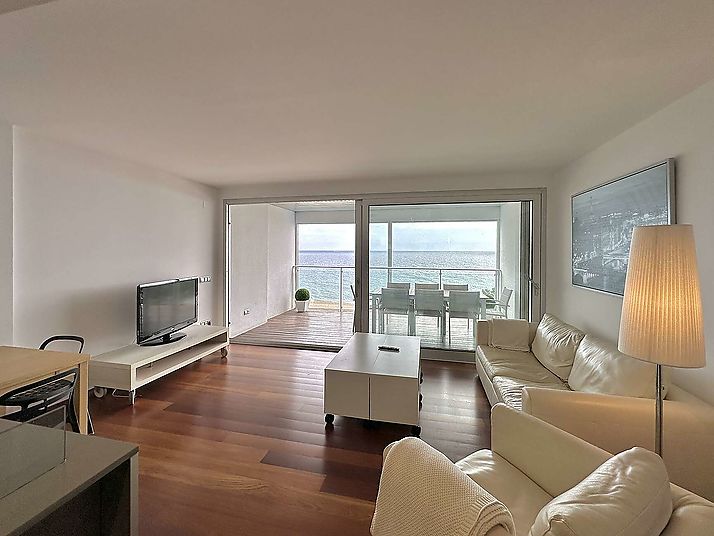 Fantastique duplex en première ligne de mer